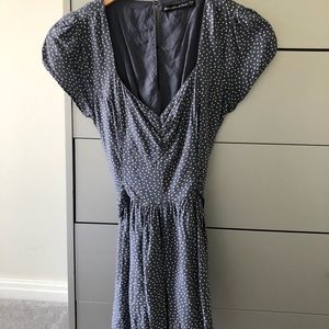 Abercrombie Blue Romper with Tie Waist EUC